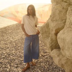 Mos Mosh - Culotte Zack Jeans - Blue - Capri