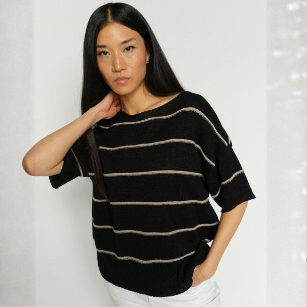 Mos Mosh - Arlen Paper SS strik - Black