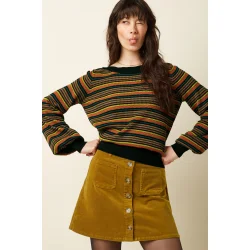 King Louie - Audrey Bell Top - Marielle Black