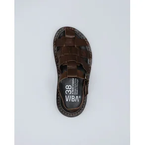 VIBAe - Capri Leather sandal - Cocoa brown