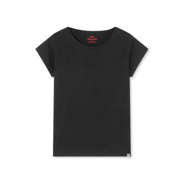 Mads N�rgaard - Fine Jersy Teasy Tee Fav - Black