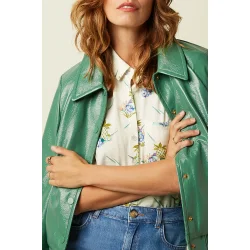 King Louie - Evelina Blouse Colada - Ice Cream