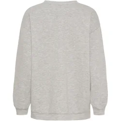 Marta - Hibiscus Sweatshirt - Grey/Black