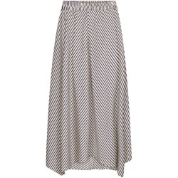 Gossia - Clorie Nederdel - Navy Creme Stripes
