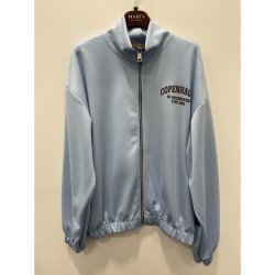 Marta - Nete Cardigan - Sky Blue/Brown