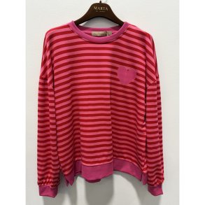 Marta - Vilda LS Tee - Fuxia/Pink