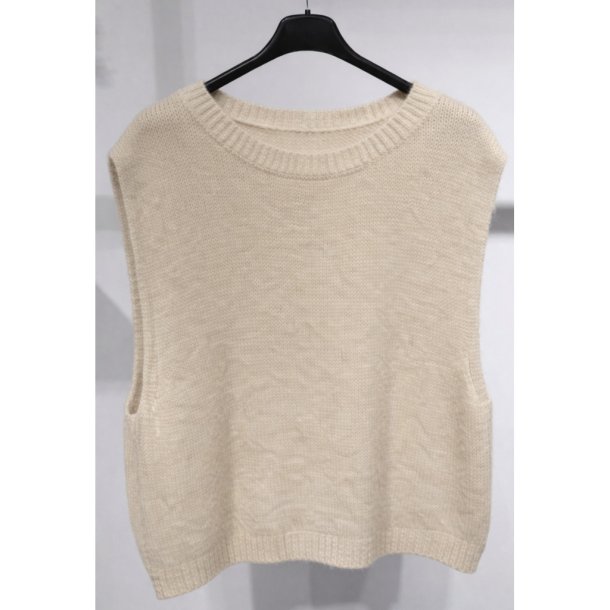 Marta - Ilse Vest - Beige - Onesize