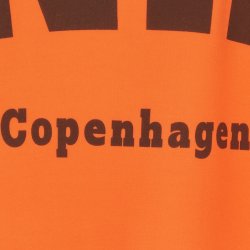 Marta - Hibiscus sweatshirt - Orange/ Moro