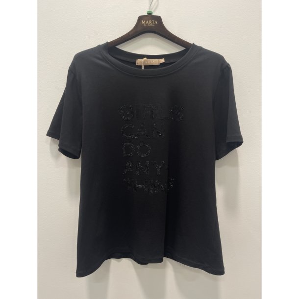 Marta - Sunshine T-shirt - Black