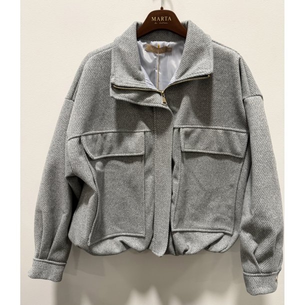 Marta - Lumi Jacket - Grigio - Onesize