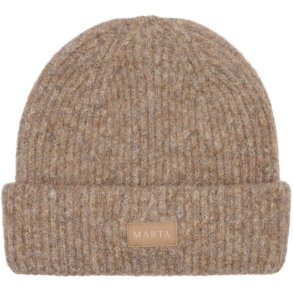Marta Rib Beanie Hue - Fango