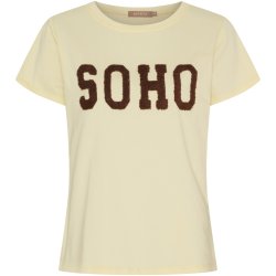 Marta - Herdis Tee - Yellow/ Moro