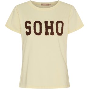Marta - Herdis Tee - Yellow/ Moro