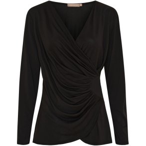 Marta - Primrose Blouse - Black 