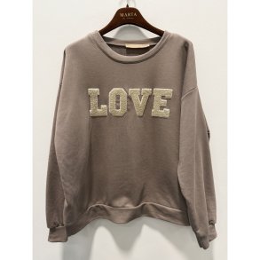 Marta - Jessa Sweatshirt - Fango Melange
