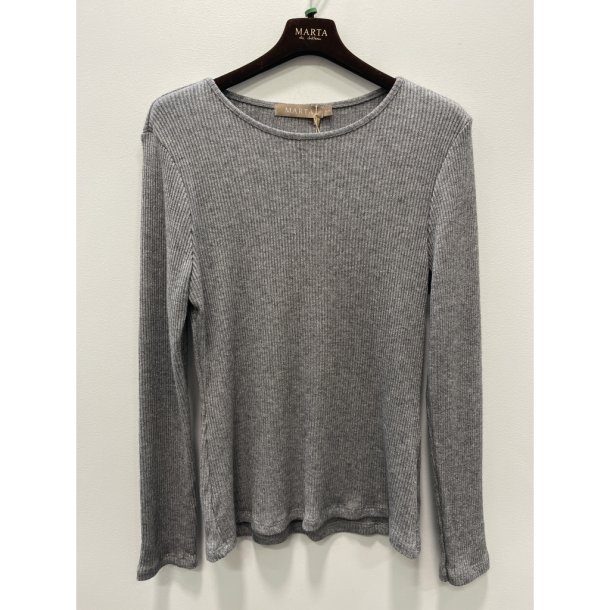 Marta - Lunara LS tee - Grey