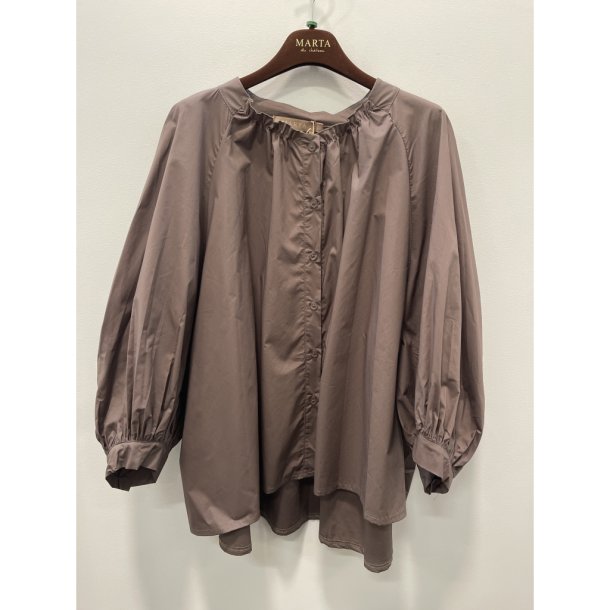 Marta - Joelle Skjorte - Fango - Onesize