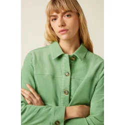 King Louie - Pearl Jakke Corduroy - Sprucestone Mint
