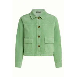 King Louie - Pearl Jakke Corduroy - Sprucestone Mint