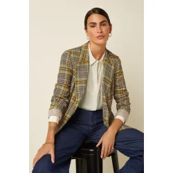 King Louie - Tina Blazer Kooks Check - Black