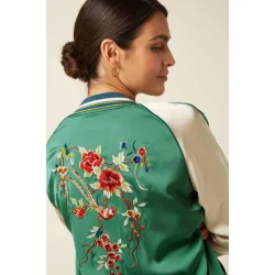 King Louie - Bomber Jakke Lazou - Fir Green