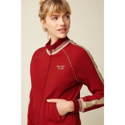 King Louie - Lila Coljack Daytona Sweat - Chili Red