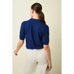 King Louie - Carina Blouse Tulum - Mazarine