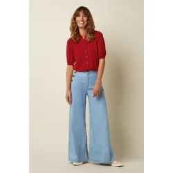 King Louie - Carina Blouse Tulum - Chilli Red