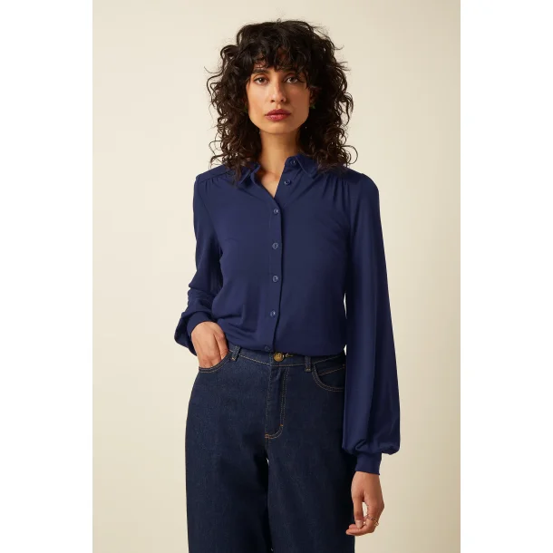 King Louie - Carina Blouse Tulum - Ink Blue