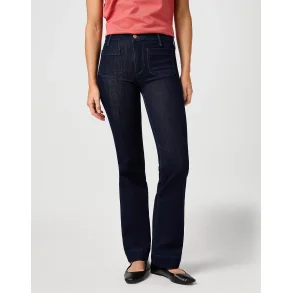 Wrangler - Flare Jeans - Soft Moonlight