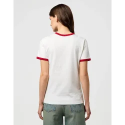 Wrangler - Ringer T-shirt - Worn White