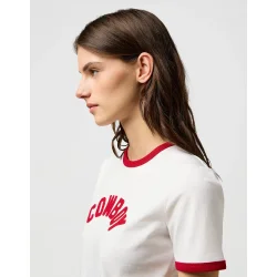 Wrangler - Ringer T-shirt - Worn White