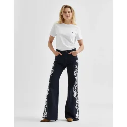 Wrangler - 70s Flare Jeans - Dark navy