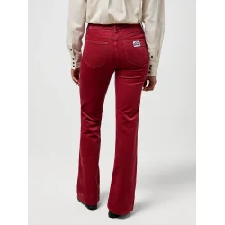 Wrangler - Flare Jeans - Earth Red