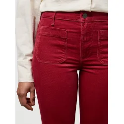Wrangler - Flare Jeans - Earth Red