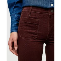 Wrangler - Flare Jeans - Mahogany