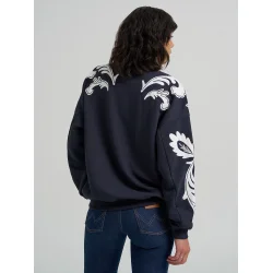 Wrangler - Applique Sweatshirt - Dark Navy