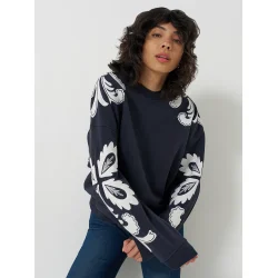 Wrangler - Applique Sweatshirt - Dark Navy