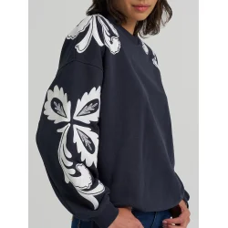 Wrangler - Applique Sweatshirt - Dark Navy