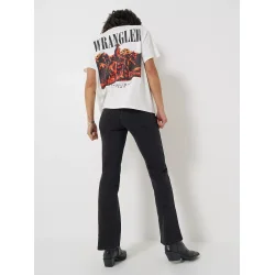 Wrangler - Graphic T-shirt - Worn White