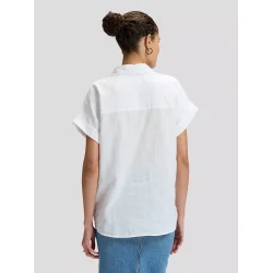 Lee - SS Loose Utility Skjorte - Bright White