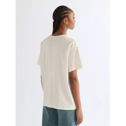 Wrangler - Girlfriend tee - Worn white