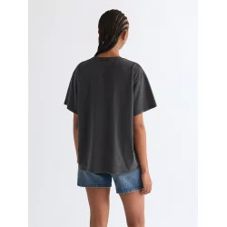Wrangler - Girlfriend tee - Faded black