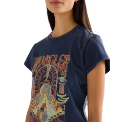 Wrangler - Shrunken band tee - Navy