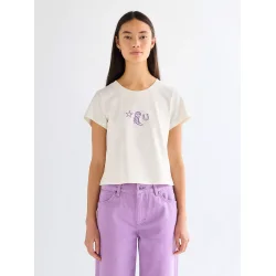 Wrangler - Baby tee - Worn white