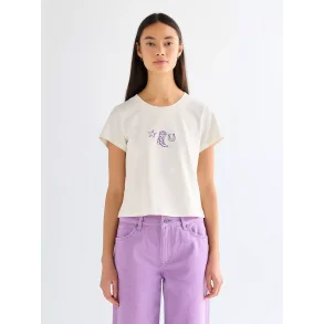 Wrangler - Baby tee - Worn white