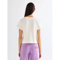 Wrangler - Baby tee - Worn white