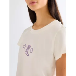 Wrangler - Baby tee - Worn white