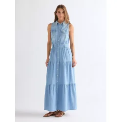 Wrangler - Tiered maxi dress - Kaia