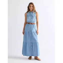 Wrangler - Tiered maxi dress - Kaia